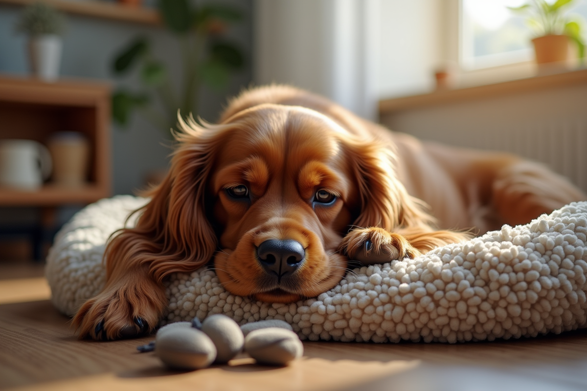 chien malade
