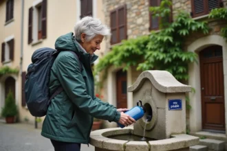 Carte interactive des sources d'eau potable en France